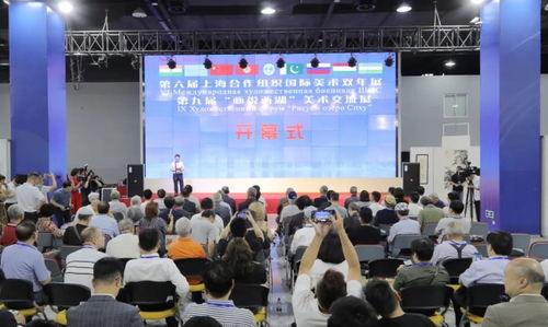 第六屆上海合作組織國(guó)際美術(shù)雙年展暨第九屆畫說西湖美術(shù)交流展在杭州舉行，融合中外藝術(shù)交流